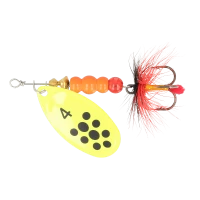 Блесна ZEOX Reactive №4 9г 012 FluoBlack Dot NEW 2025