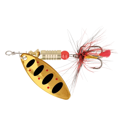 Блесна ZEOX Reactive Long №2 6г 009 GoldBlack Dot NEW 2025