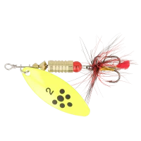 Блесна ZEOX Reactive Long №2 6г 012 FluoBlack Dot NEW 2025