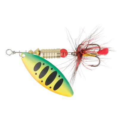 Блесна ZEOX Reactive Long №2 6г 015 Fluo TigerBlack Dot NEW 2025