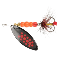 Блесна ZEOX Reactive Long №4 13г 010 BlackRed Dot NEW 2025