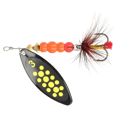 Блесна ZEOX Reactive Long №3 10г 011 BlackYellow Dot NEW 2025