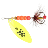 Блесна ZEOX Reactive Long №3 10г 012 FluoBlack Dot NEW 2025