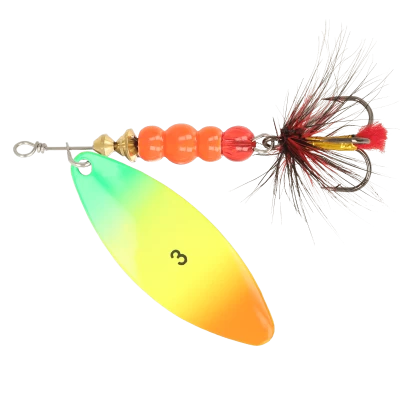 Блесна ZEOX Reactive Long №3 10г 014 Fluo Tiger NEW 2025