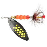 Блесна ZEOX Reactive Long №4 13г 011 BlackYellow Dot NEW 2025