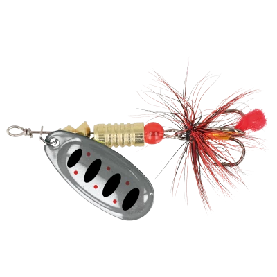 Блесна ZEOX Dominator №3 6г 008 SilverBlack Dot NEW 2025