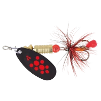 Блесна ZEOX Dominator №3 6г 010 BlackRed Dot NEW 2025