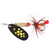 Блесна ZEOX Dominator №3 6г 011 BlackYellow Dot NEW 2025