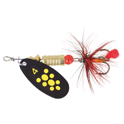 Блесна ZEOX Dominator №3 6г 011 BlackYellow Dot NEW 2025