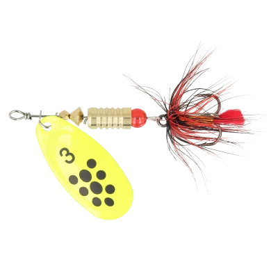 Блесна ZEOX Dominator №3 6г 012 FluoBlack Dot NEW 2025