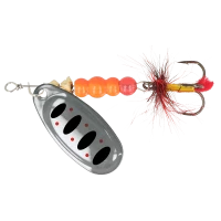 Блесна ZEOX Dominator №4 9г 008 SilverBlack Dot NEW 2025