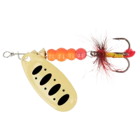 Блесна ZEOX Dominator №4 9г 009 GoldBlack Dot NEW 2025