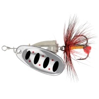 Блесна ZEOX Furor №3 6г 008 SilverBlack Dot NEW 2025