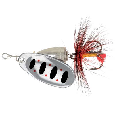 Блесна ZEOX Furor №4 11г 008 SilverBlack Dot NEW 2025