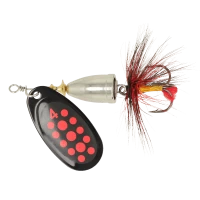 Блесна ZEOX Furor №4 11г 010 BlackRed Dot NEW 2025