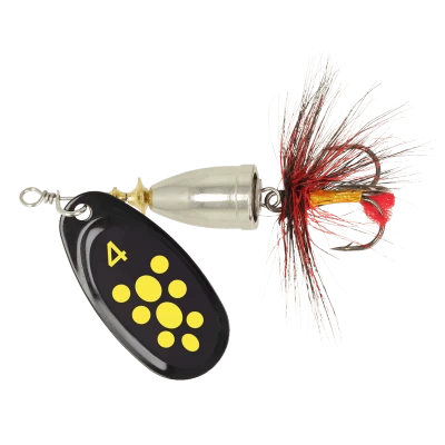 Блесна ZEOX Furor №4 11г 011 BlackYellow Dot NEW 2025