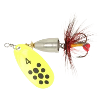 Блесна ZEOX Furor №4 11г 012 FluoBlack Dot NEW 2025