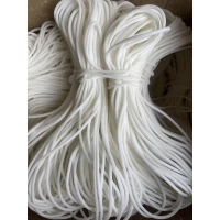 Резина Силиконовая рыболовная толстая Белая