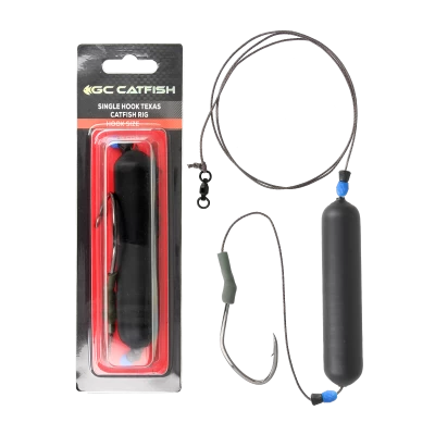 Снасть сомовая GC Single Hook Texas Catfish Rig №80