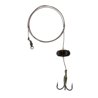 Снасть сомовая GC Treble Hook Catfish Rig with Rattle 60