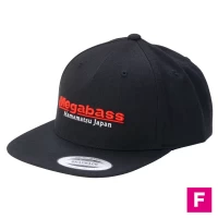 Кепка Megabass Classic Snapback BlackRed