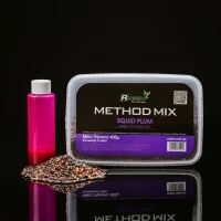 Прикормка METHOD-MIX ROBIN HIGH ATTRACTIVE Squid-Plum 400 g.