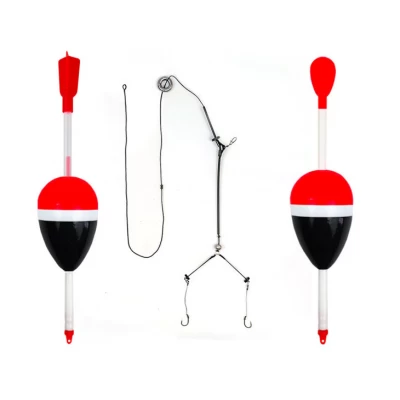 Монтаж на толстолоба DOMINATOR ДЕНЬ-НОЧЬ 2 крючка