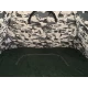 Палатка круглая зимняя 2*2m (автомат) с дном на змейке камуфляж бел