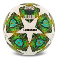 Мяч футбольный PREMIER BALLONSTAR №5 PU FB-5157 Зеленый