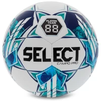 Мяч футбол Select FB Campo PRO №4 белый-бирюзовый 387456-931/4 (Оригинал)