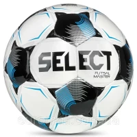 Мяч для футзала SELECT Futsal Master v26, бело-синий, размер 4, 104347-003 (Оригинал) Мяч для футзала SELECT Futsal Master v26, бело-синий, размер 4, 104347-003 (Оригинал)