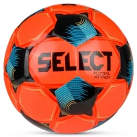 Футзальный мяч Select Futsal Attack v26, оранжево-синий, размер 4, 107347-010