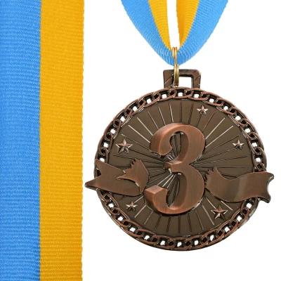 Медали с лентой 3 место 6см C-0643-3