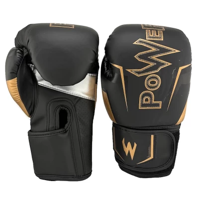 Перчатки боксерские Power 8-12oz 25P2-BGOLD      8