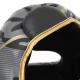 Шлем боксерский с полной защитой Черно-золотой ZHT-1   M