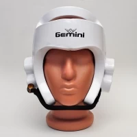 Шлем защитный для тхэквондо WTF Gemini GS-3601 белый Шлем защитный для тхэквондо WTF Gemini GS-3601 белый