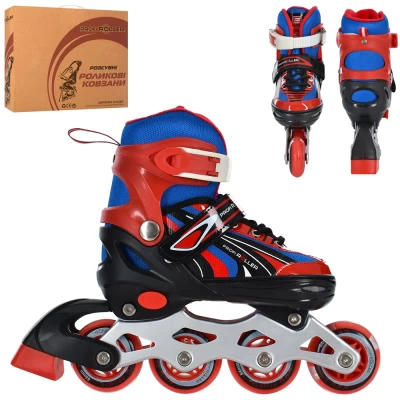 Ролики Profi Roller A 4146-L-BL размер 39-42 Красный-Синий