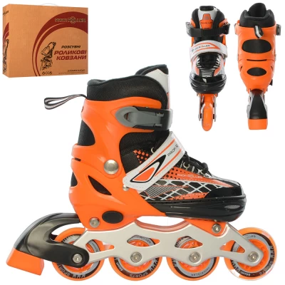 Ролики Profi Roller A 4140-M-OR размер 35-38 Оранжевый