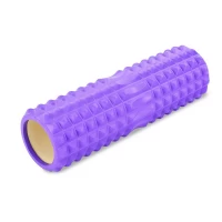 Роллер для йоги и пилатеса Gemini Grid Spine Roller 45см*12см G0013-PUR