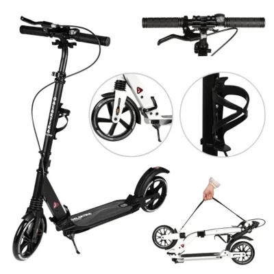 Самокат Galaktika d-20см, дисковый тормоз, GS-0061 Черный