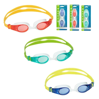 Очки для плавания Intex 3-8 лет 21062 синий-желтый