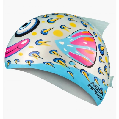 Шапка для плавания Aqua Speed ZOO FISH 8691 Дет OSFM (Оригинал) 115-02-fish