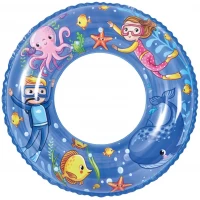 Круг для плавания 60cм 37592 Синий Круг для плавания 60cм 37592 Синий