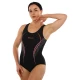 Купальник для плавания слитный женский Черный EUKIVNTH Y-9001