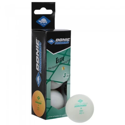 Шарики для настольного тенниса Donic Elite 1* 3 шт