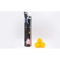Шарики для настольного тенниса Donic 1-T One Poly 40+ Помаранчевий