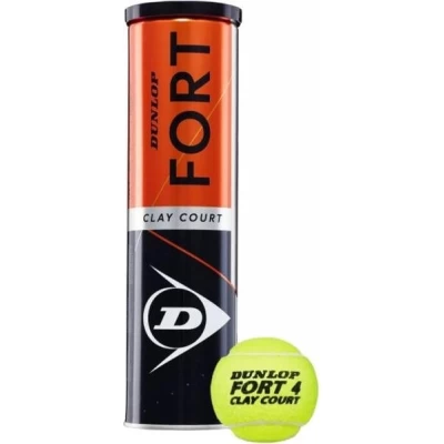 Мячи для большого тенниса Dunlop Fort clay court 4 шт.