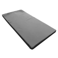 Мат гимнастический спортивный ПВХ 2м х 1м х 10см черный PVC-21BK