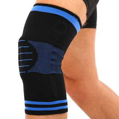 Наколенник бандаж с силиконовым кольцом MUTE M-L 1шт 9066-BL L Наколенник бандаж с силиконовым кольцом MUTE M-L 1шт 9066-BL L