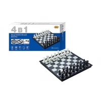 Шахматы 4в1 8818-12